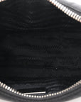 Tessuto Nylon Saffiano Mini Re-Edition 2005 Bag Black