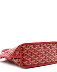 Goyardine Reversible Mini Anjou Red