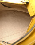 Calfskin Small Puzzle Bag Yellow