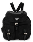 Nylon Vela Medium Backpack Black