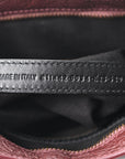 Agneau Arena Classic Hardware Small Le City Dark Burgundy