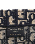 Oblique Large Book Tote Blue Multicolor