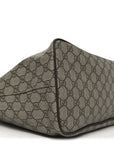 Soft GG Supreme Monogram Courrier Medium Crossbody Tote Beige New Acero
