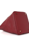Taurillon Clemence Picotin Lock 22 MM Rouge H