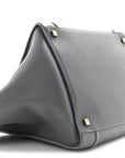 Baby Grained Calfskin Medium Phantom Luggage Kohl