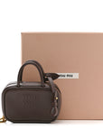 Calfskin Beau Micro Bag Briarwood