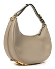 Vitello Grace Matte Small FNDIgraphy Hobo Bag Nuvola