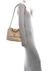 Lambskin Quilted Large CHNL 19 Flap Beige