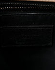 Crinkled Calfskin Matelasse Monogram Medium Niki Chain Satchel Gold Sand
