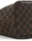 Damier Ebene Neo Neverfull MM Rose Ballerine