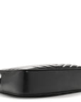 Calfskin Matelasse Monogram Lou Camera Bag Black