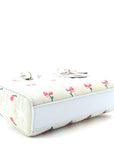 Denim Cannage Embroidered Doves & Roses D1ORamour Mini Lady D-Joy Blue Multicolor