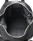 Nylon Signature Duffle Black