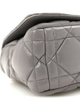 Calfskin Macrocannage Medium Caro Bag Iron Grey