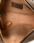 GG Supreme Monogram Web Mini Ophidia Shoulder Bag Brown
