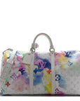 Monogram Watercolor Keepall Bandouliere 50 Multicolor