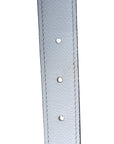Epsom Swift 24mm Mini Constance H Belt 75 30 White Etoupe
