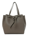 Soft Grained Calfskin Small Belt Cabas Phantom Taupe