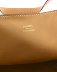 Veau Sikkim Swift Double Sens 28 Reversible Tote Rose Sakura Curry