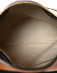 Grained Calfskin Medium Puzzle Bag Amber Light Oat