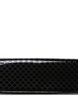 Patent MicroGCCIssima Small Broadway Clutch Black