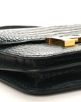 Matte Alligator Constance 18 Vert Cypress