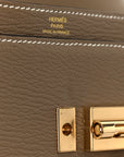 Chevre Chamkila Mini Verrou Chaine Bag Etoupe