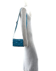Paper Calfskin Maxi Intreccio Cassette Crossbody Bag Blaster
