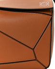 Calfskin Medium Puzzle Bag Tan
