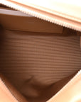 Supple Lambskin Bow Pouch Camel