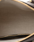 GG Supreme Monogram Web Small Ophidia Top Handle Bag Beige Ebony