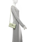 Epsom Kelly Wallet To Go Vert Fizz