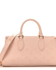 Calfskin OnTheGo East West Pearl Pink