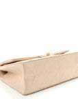 Glazed Calfskin Quilted 2.55 Reissue 226 Flap Light Beige