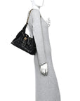 Caviar Quilted Small CHNL 25 Handbag Black