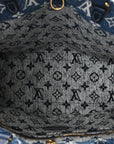 Monogram Jacquard Denim Onthego MM Bleu