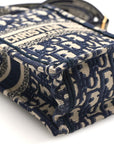 Oblique Mini Book Tote Phone Bag Blue