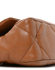 Lambskin Quilted Medium CHNL 19 Flap Brown