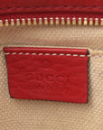 Pebbled Calfskin Small Soho Disco Bag Vibrant Red
