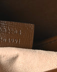 GG Supreme Monogram Horsebit 1955 Shoulder Bag Beige Brown Sugar