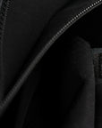 Lambskin Braided Woven Medium Boy Flap Navy Black