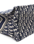 Oblique Large Book Tote Blue Multicolor