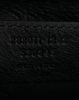 Agneau Giant 12 Rose Gold Hardware Envelope Clutch Anthracite