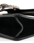 GG Supreme Monogram Mini Dionysus Shoulder Bag Black