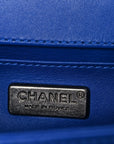 Galuchat Stingray Small Boy Flap Blue