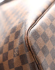 Damier Ebene Neo Neverfull MM Rose Ballerine