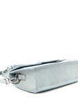 Calfskin Lizard Embossed Le Grand Bambino Light Blue