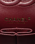 Lambskin Quilted Small Double Flap Black