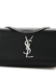 Grain De Poudre Small Monogram Kate Satchel Black