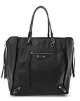 Veau Papier A5 Zip Around Tote Tote Black